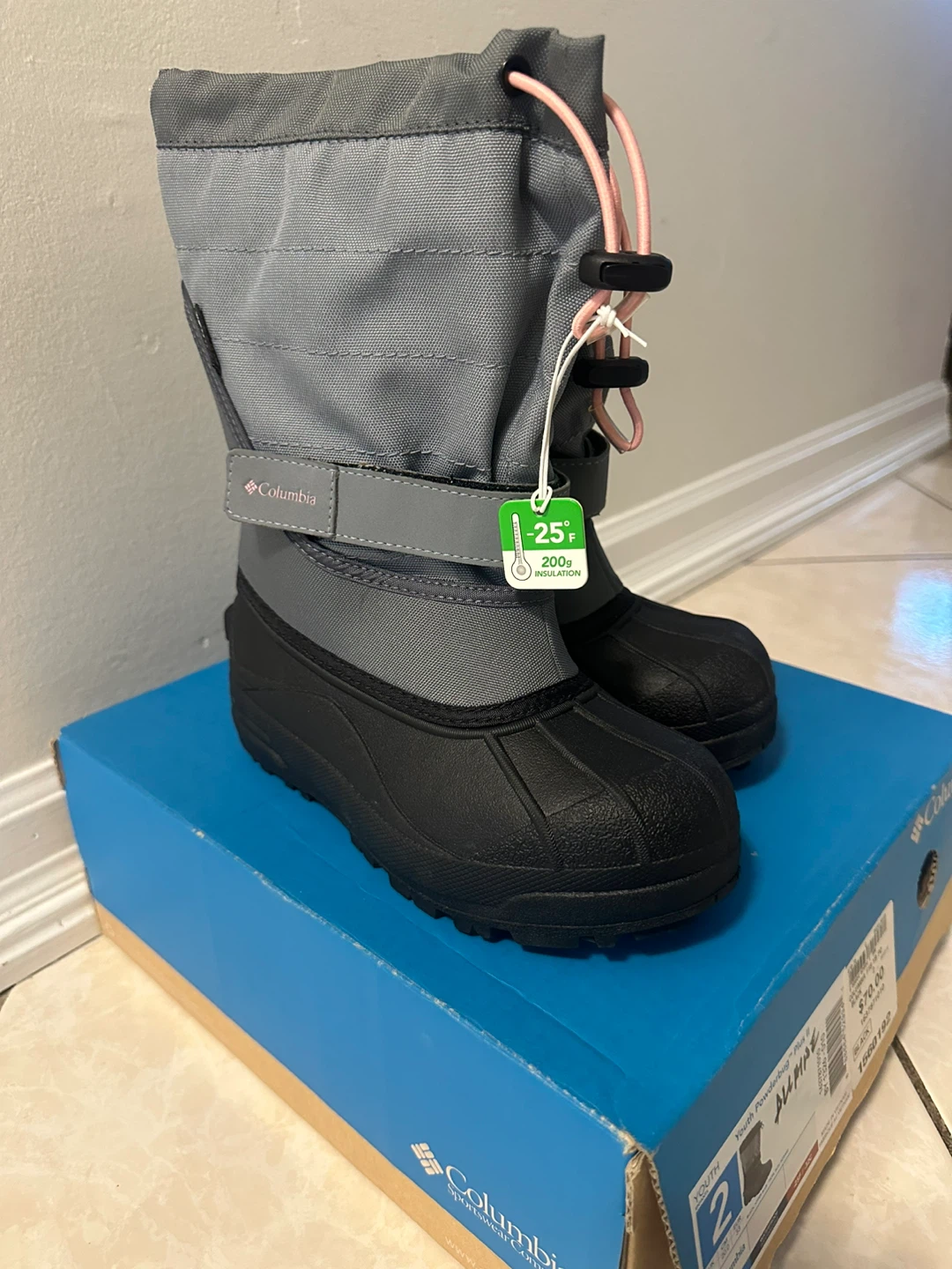 Columbia Size 2 Youth Winter Boots - photo 2