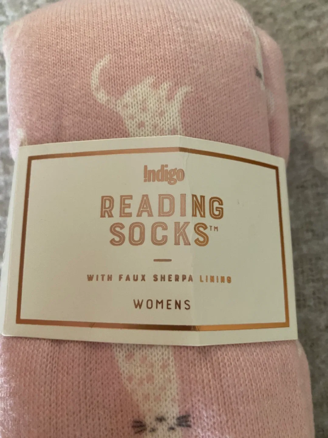 Indigo Reading Socks - Women's🥕 thumbnail