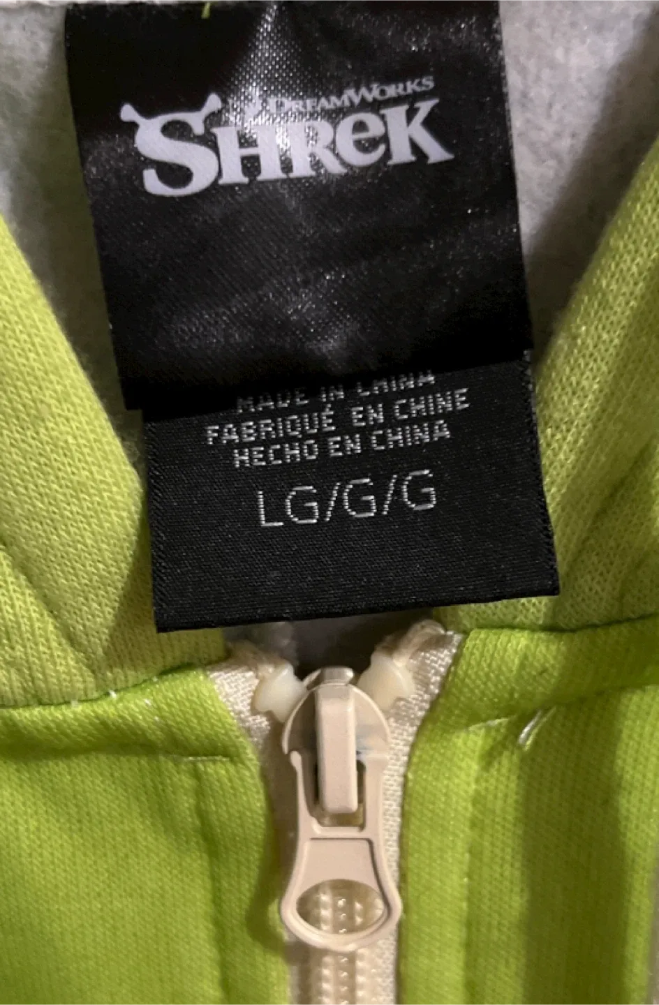 Shrek Onesie - Size Large image indicator(4)