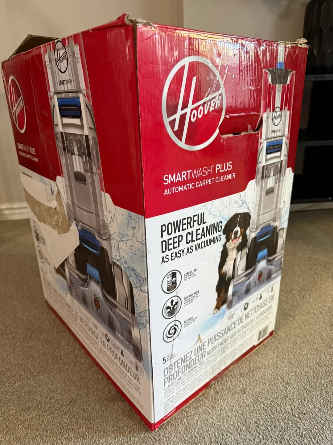 LIKE NEW Hoover Smartwash Carpet Cleaner image indicator(7)