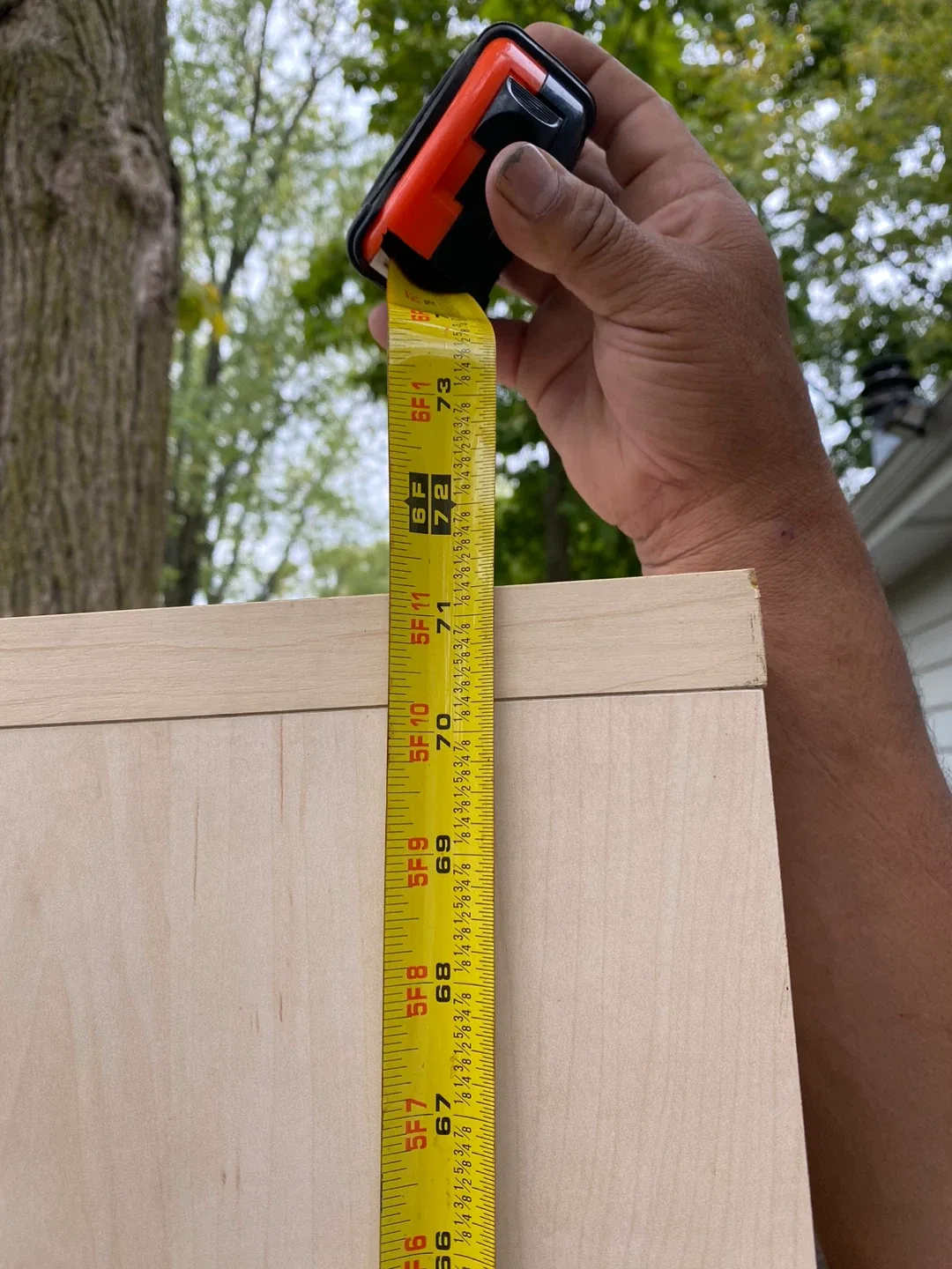 Light Wood Bookshelf Cabinet - 73" Height image indicator(5)