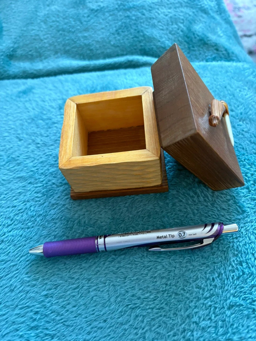 Unique Xmas gift Handmade Wooden Box with Carved Detail image indicator(2)