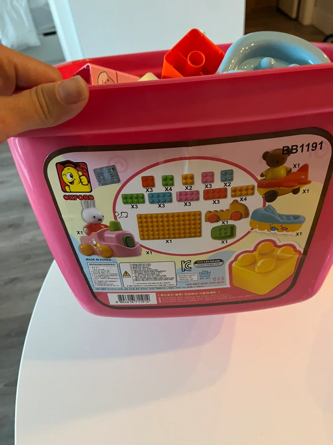 Miffy X Oxford Baby Blocks Set BB1191 image indicator(3)