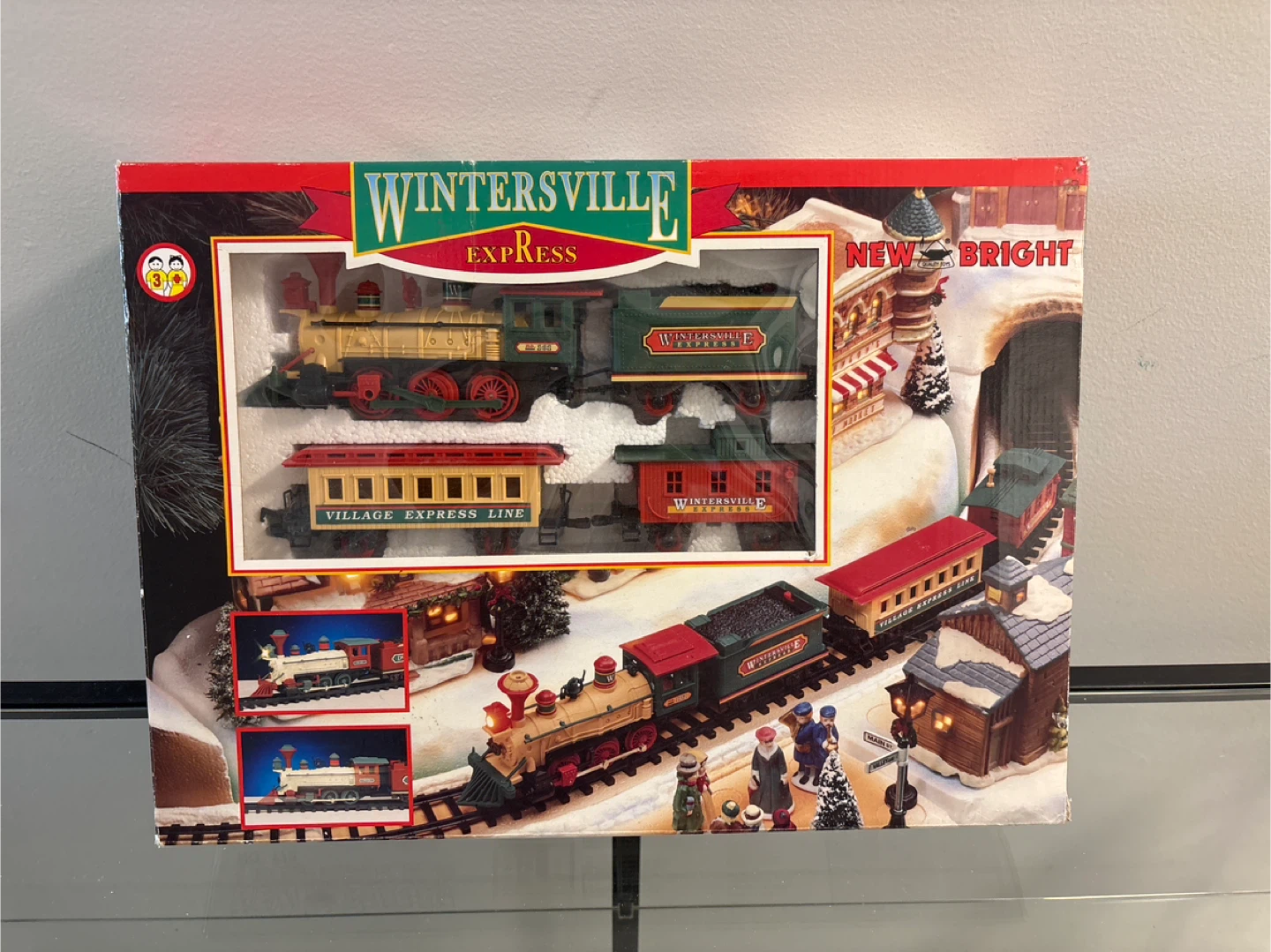 New Bright Winterville Express Train Set - Model 170/172 - photo 5