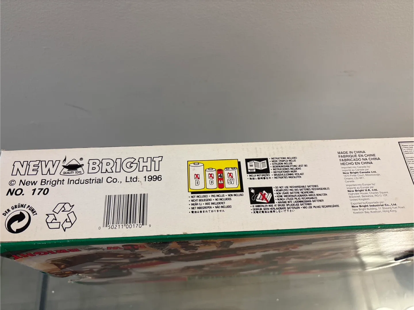 New Bright Winterville Express Train Set - Model 170/172 image indicator(8)