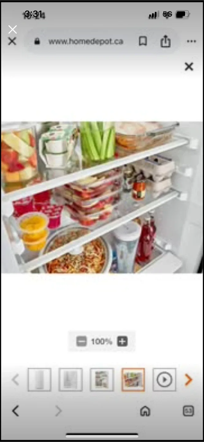 New Whirlpoole 31-inch W 18 cu. ft. Freezerless Refrigerator image indicator(4)