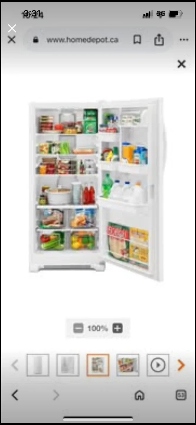 New Whirlpoole 31-inch W 18 cu. ft. Freezerless Refrigerator image indicator(3)