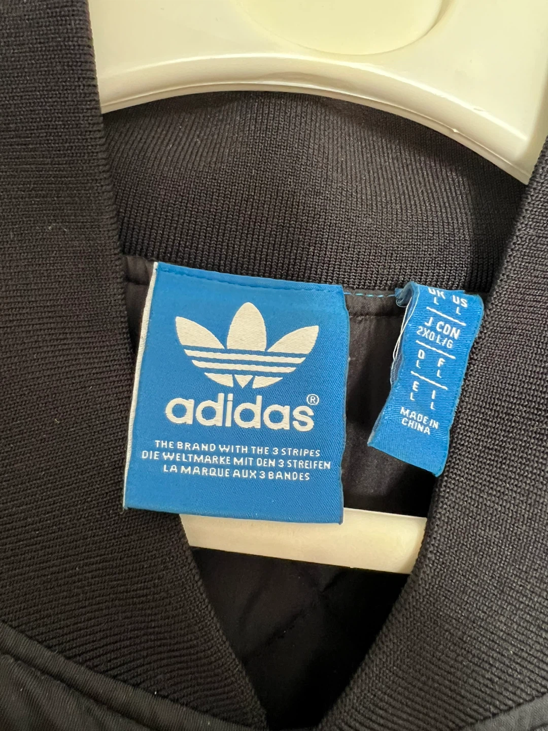 Adidas Originals Black Bomber Bear Jacket - photo 2