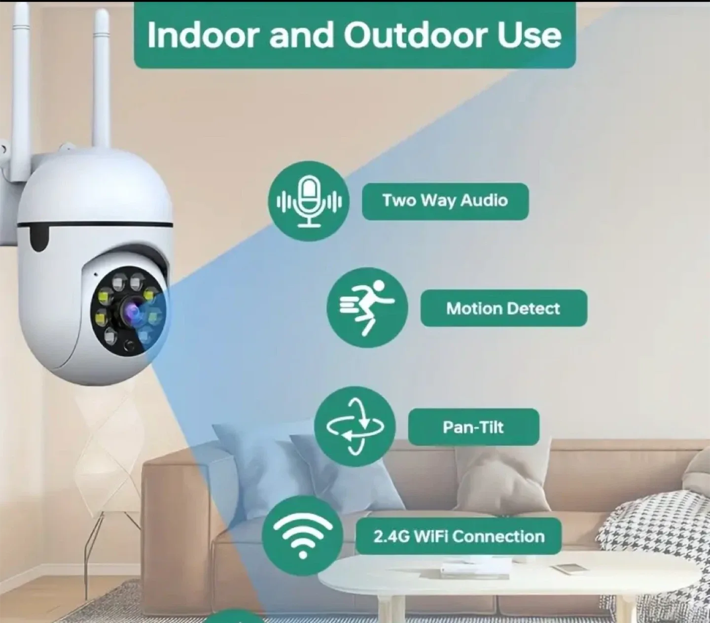 2Mini Security Camera System, 2, 4G WiFi Indoor/Outdoor image indicator(2)