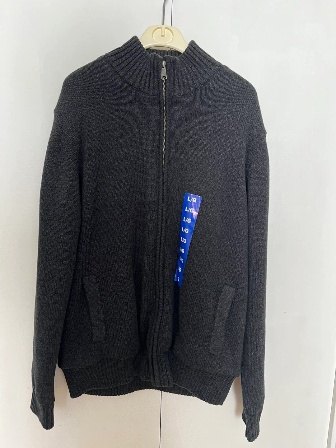 Emanuel Ungaro Gray Cardigan - Size Large thumbnail