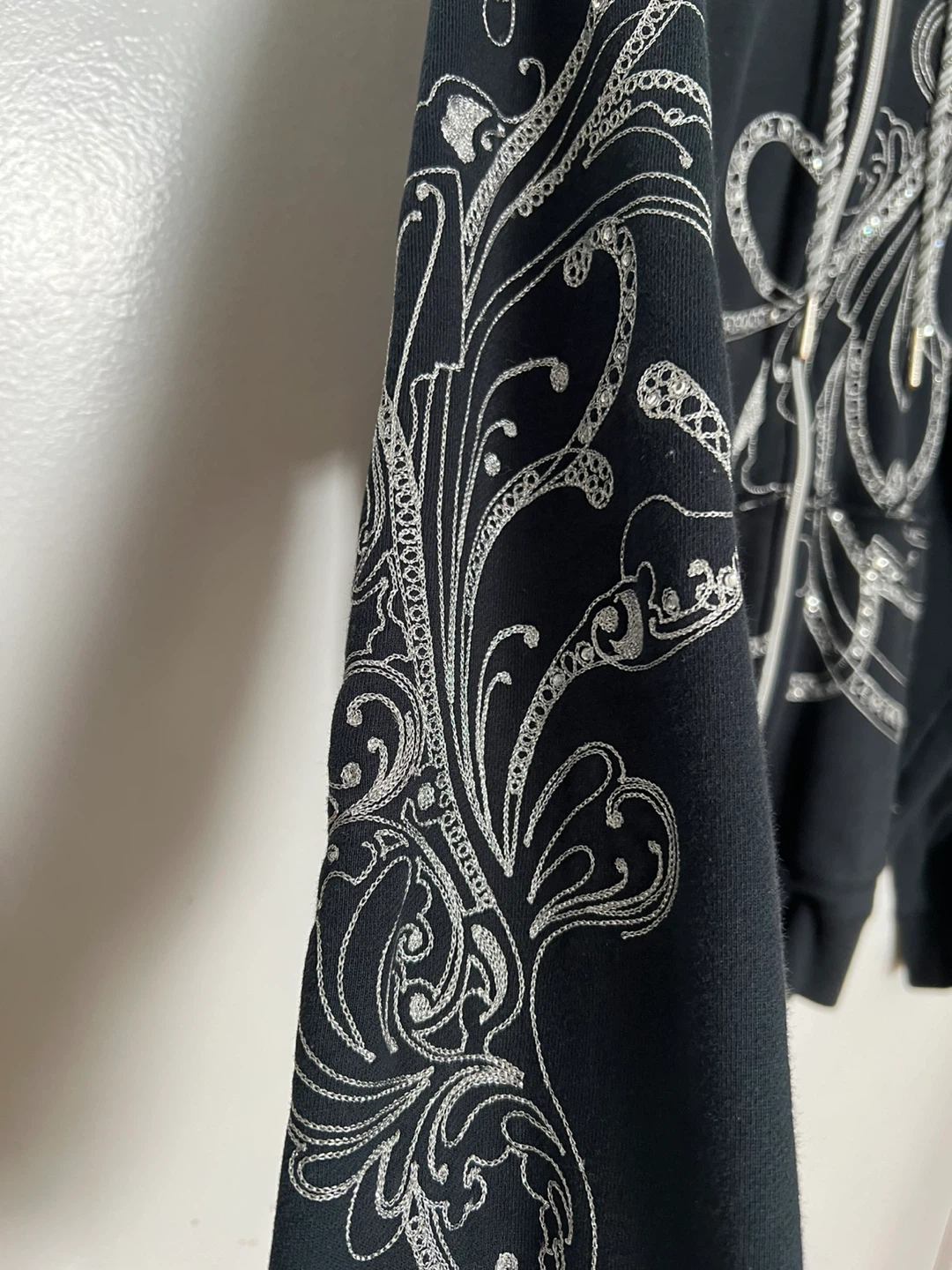 Artful Dodger Black Embellished Hoodie - photo 4