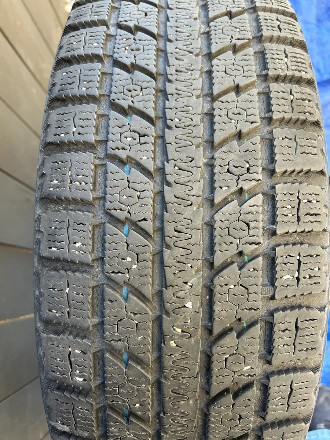 FST 225/65R17 102S Winter Tire on Mazda Rim - photo 3
