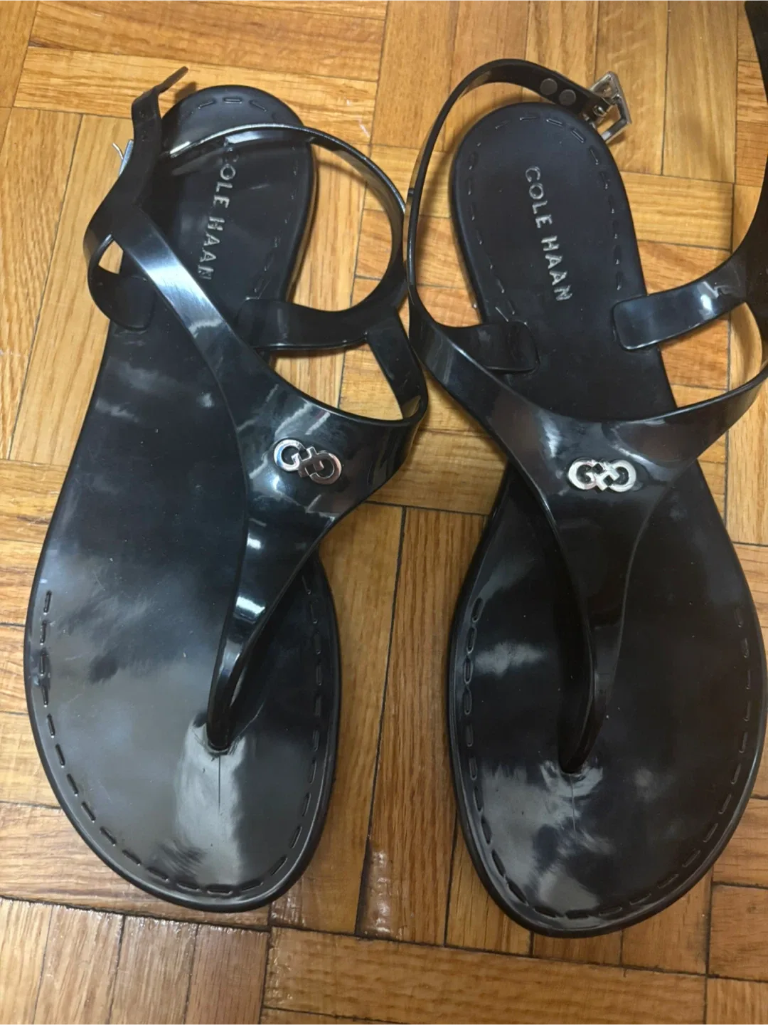 Cole Haan Black Sandals thumbnail