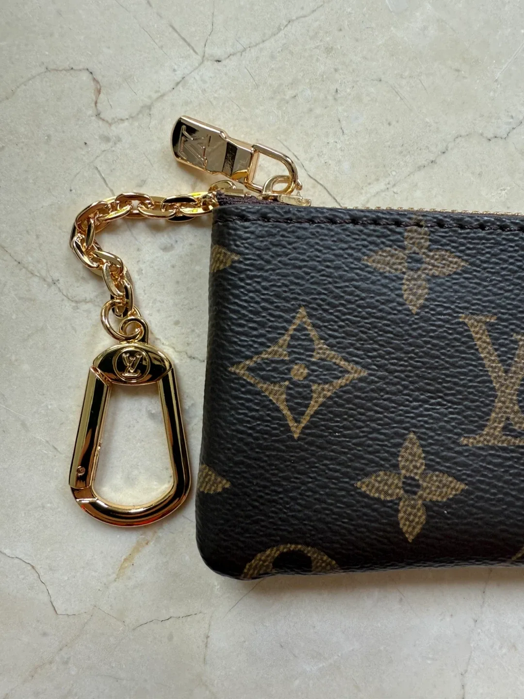 Designer Monogram Key Pouch image indicator(3)