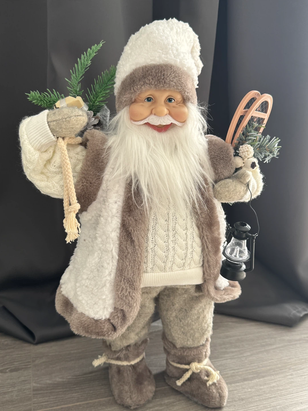 Northlight 18" Standing Santa Christmas Figure