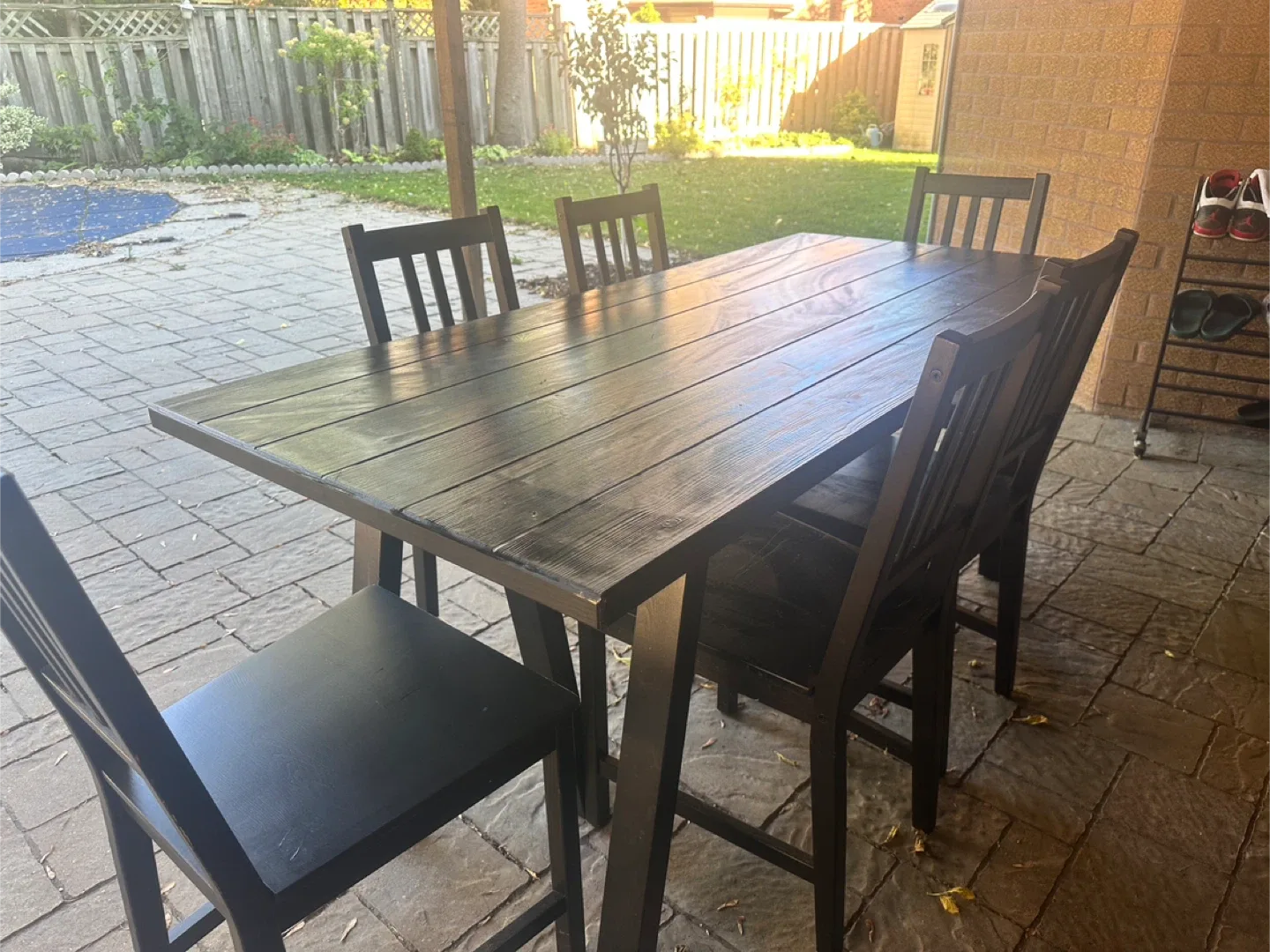 Dining Table with 6 Chairs - Black image indicator(5)