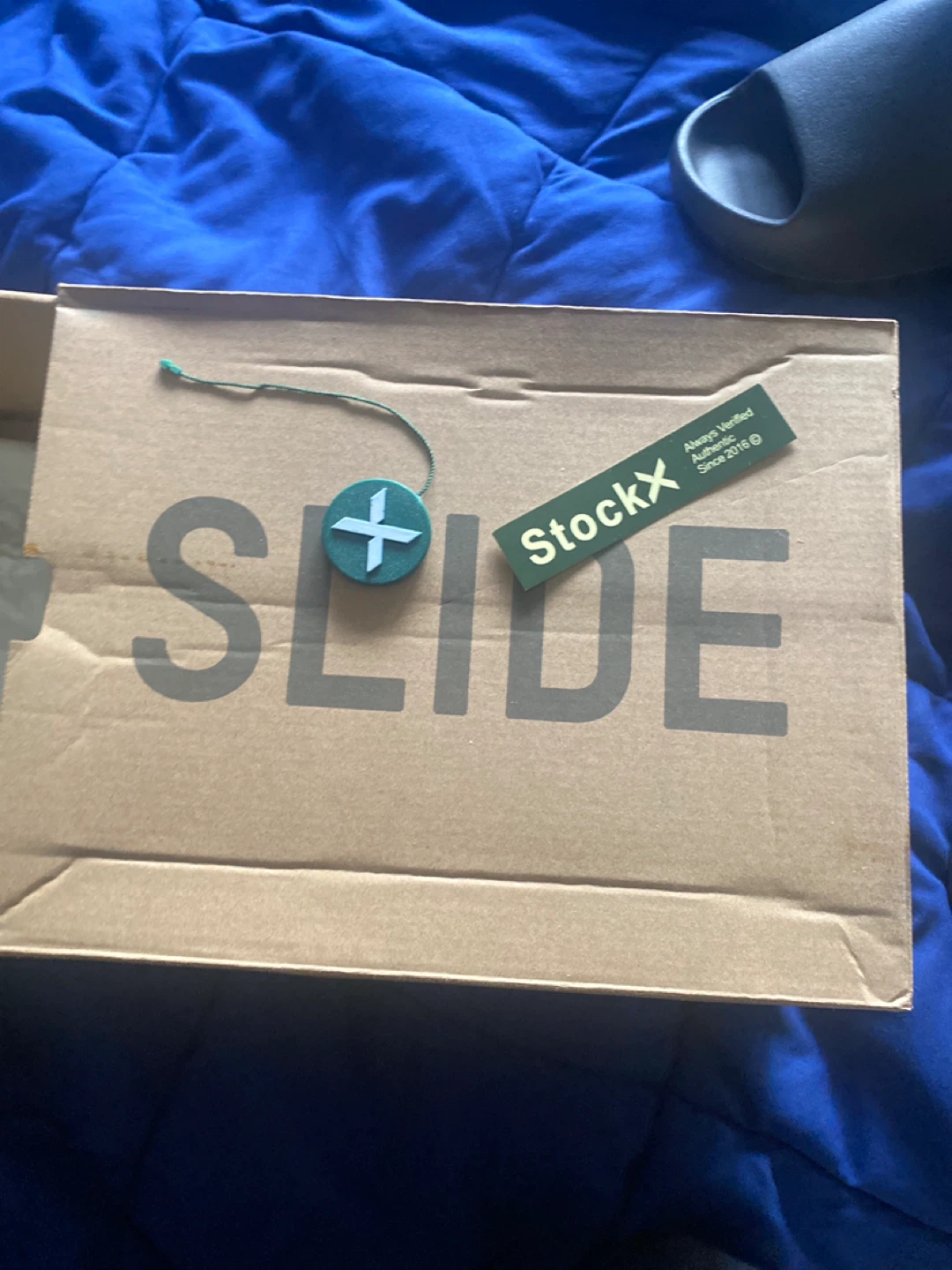 Adidas Yeezy Slide Onyx US 9 - photo 3