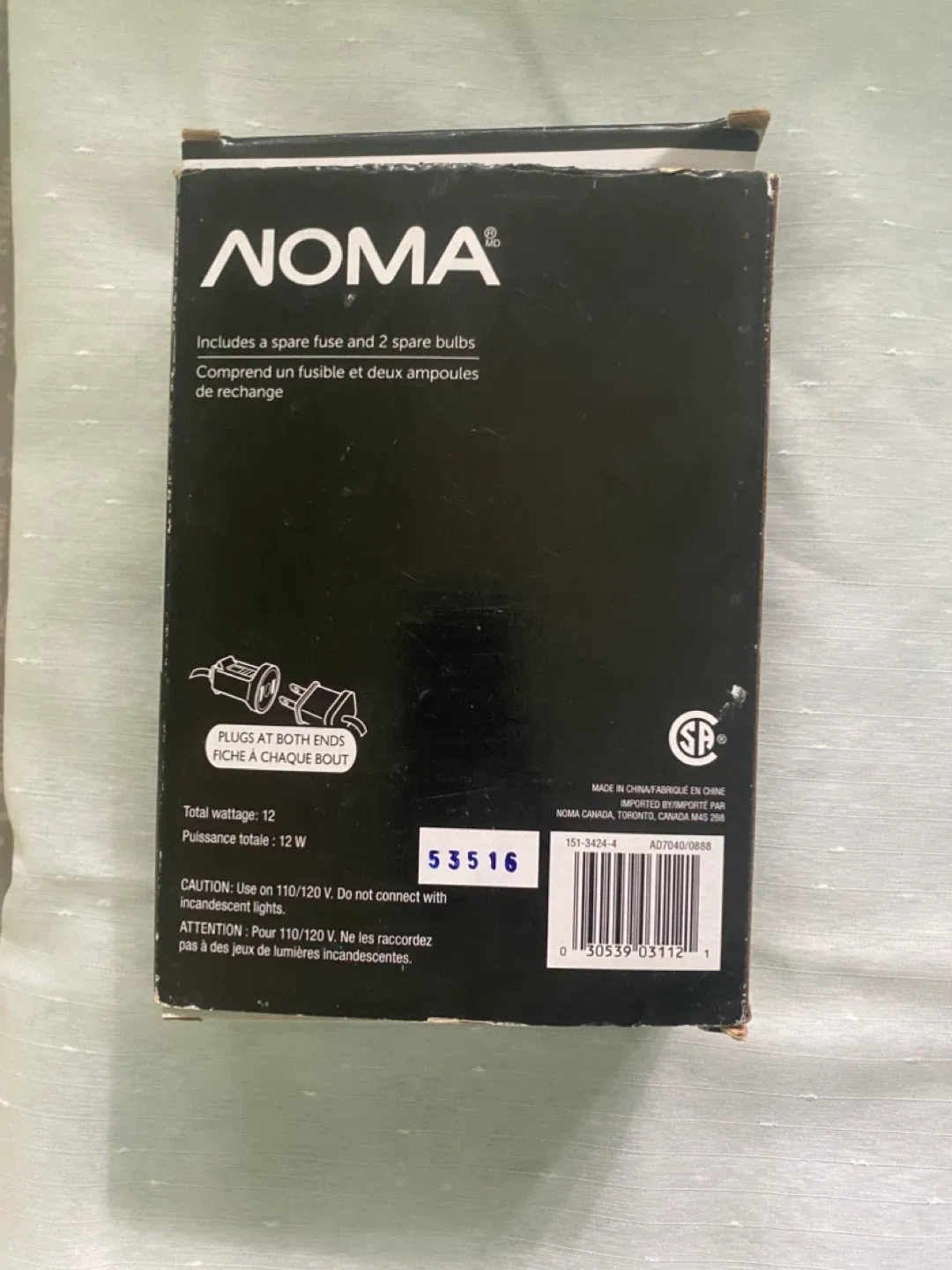 NOMA Icicle Lights - 7' 2" Mini - Pure White image indicator(2)