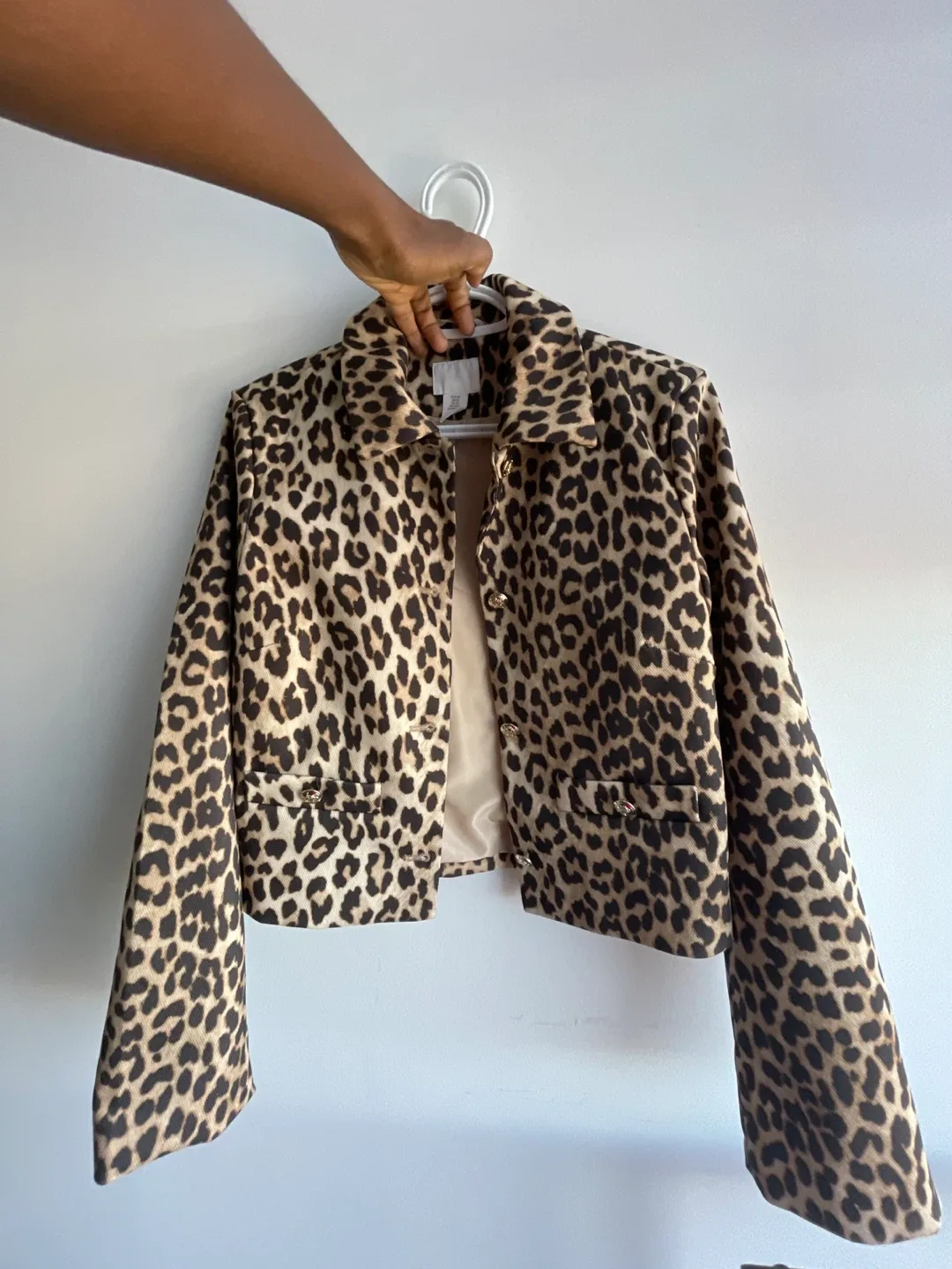 H&M Leopard Print Jacket thumbnail
