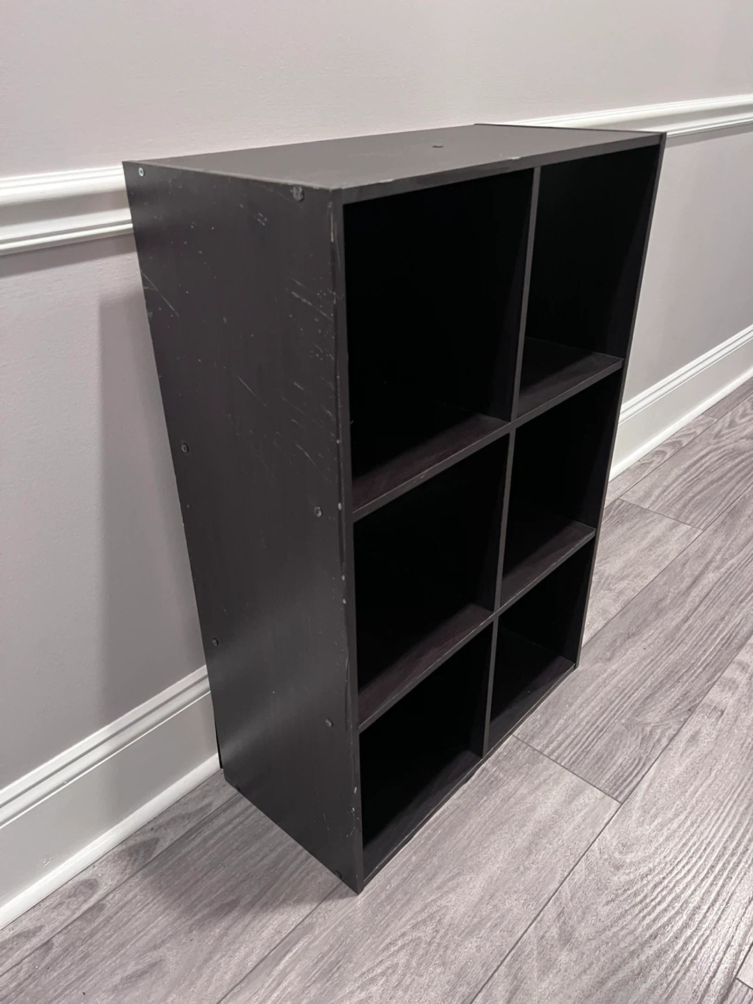 Black 6-Cube Storage Organizer - photo 2