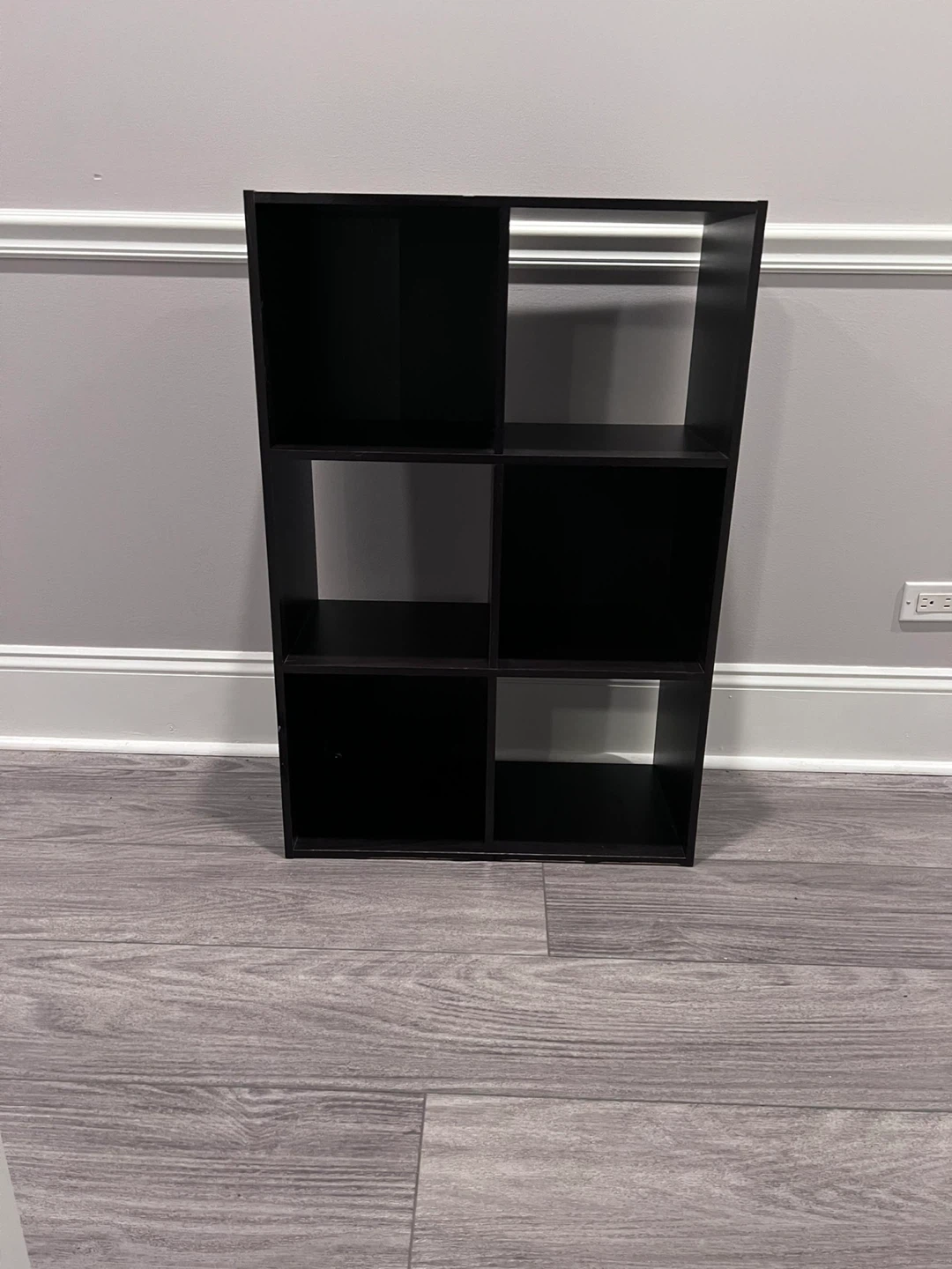 Black 6-Cube Storage Organizer