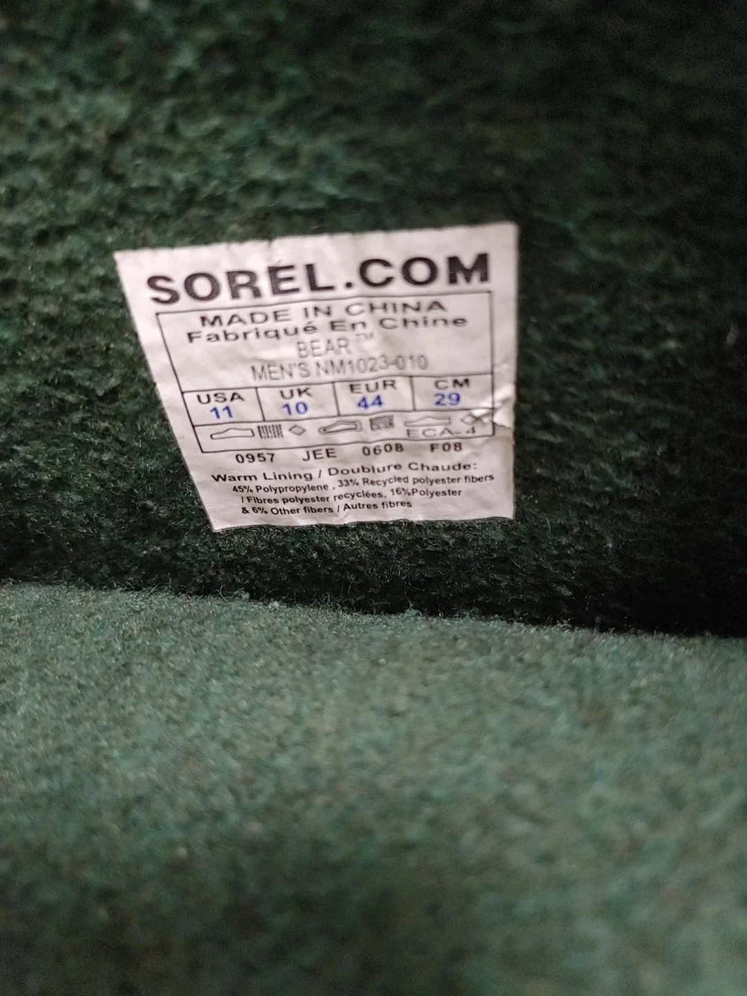 $280 Sorel Glacier XT Men's Winter Boots - Size 11 image indicator(2)