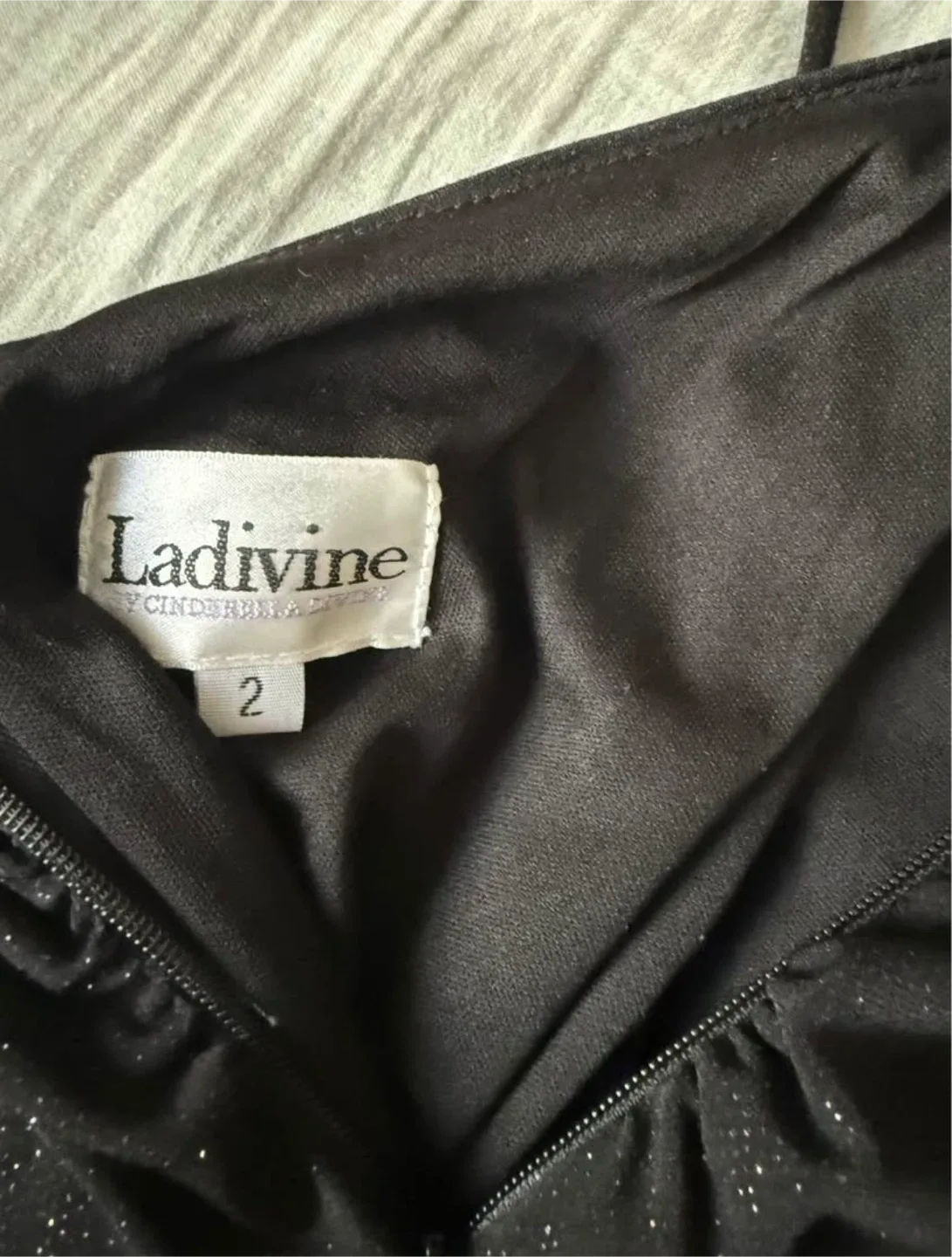 Ladivine CC1618 Black Evening Gown image indicator(6)