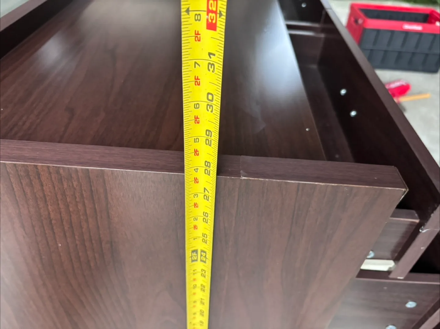 Brown 6-Drawer Dresser image indicator(7)