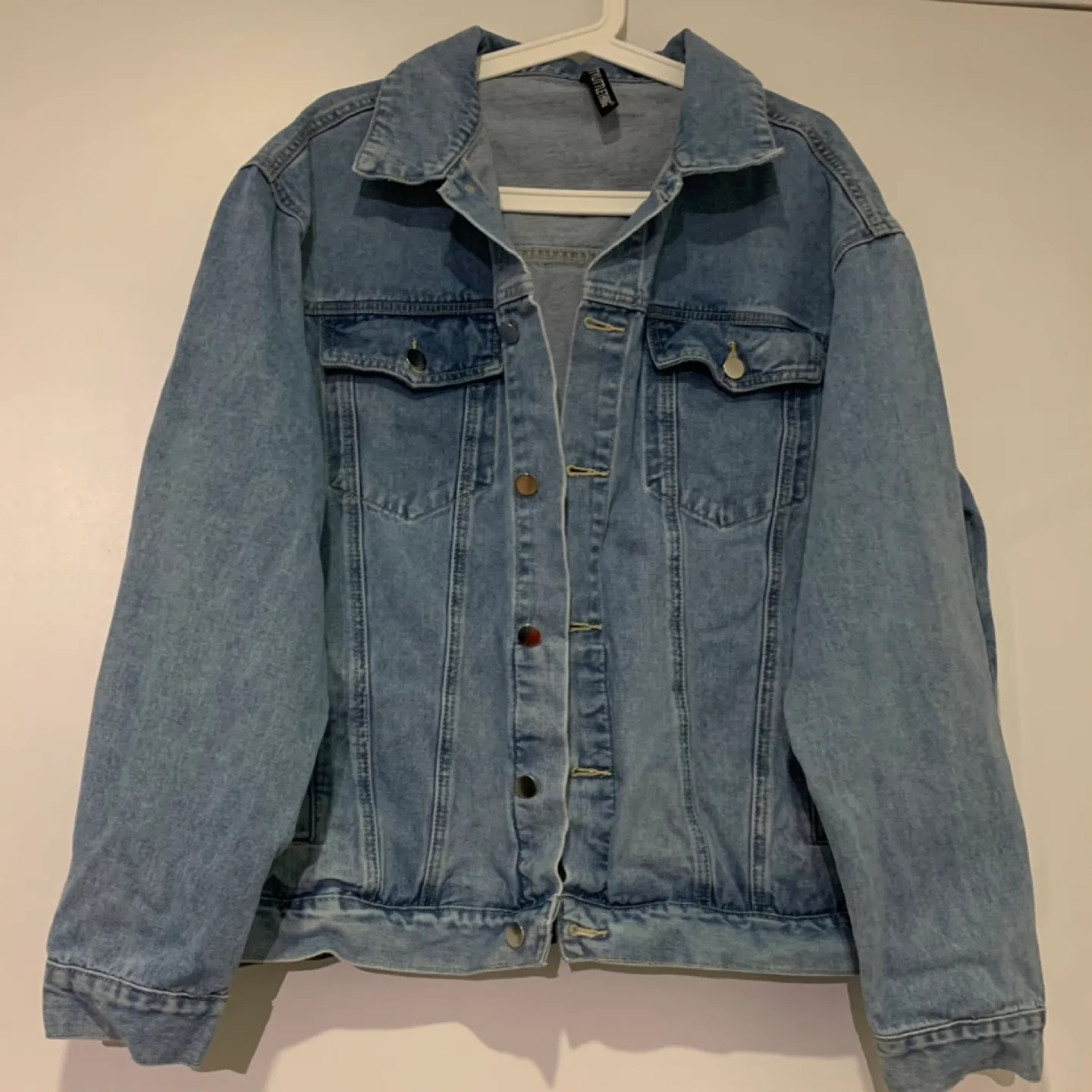 PLT Oversized Boyfriend Denim Jacket image indicator(3)