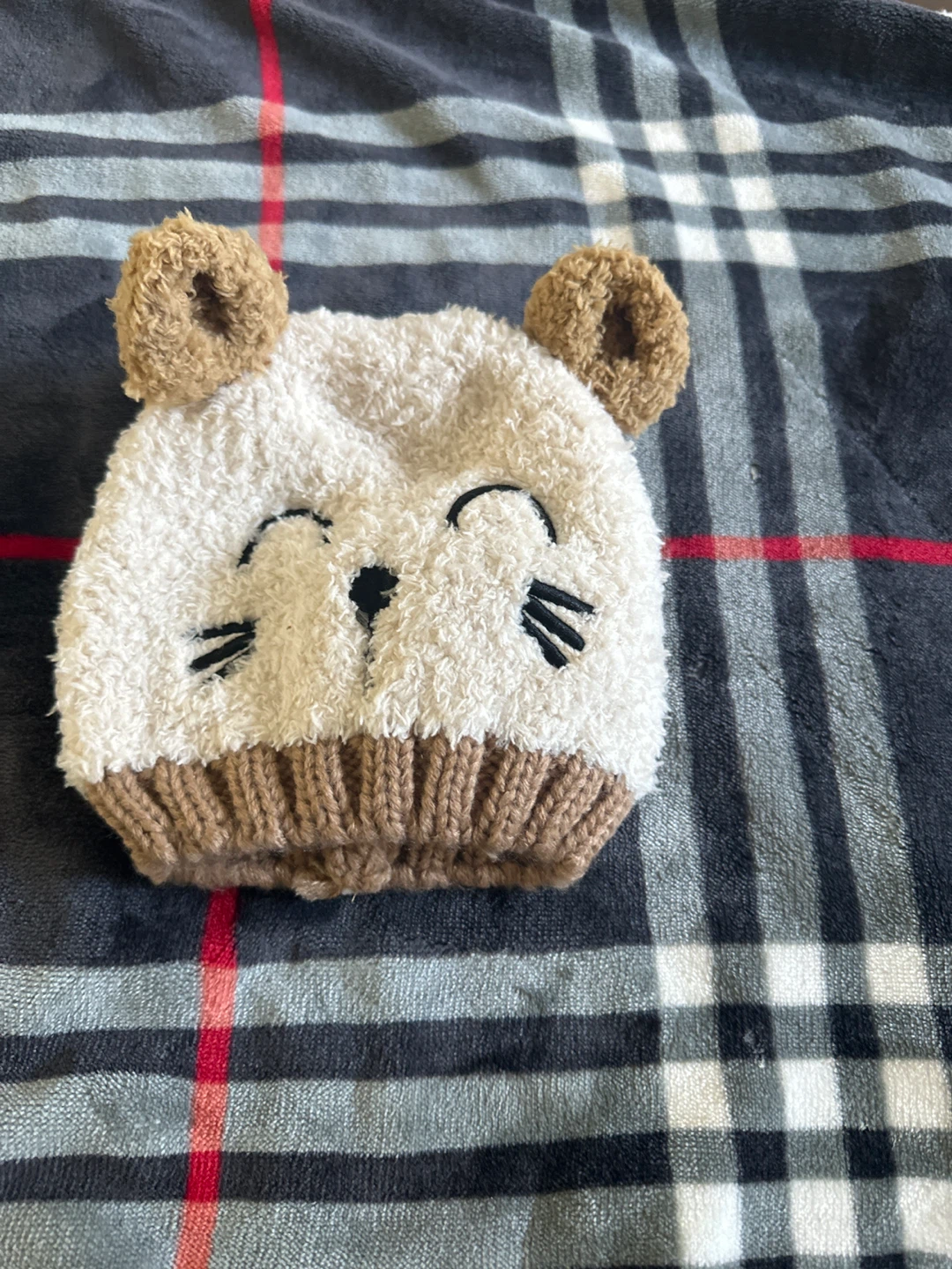 Cute Bear Ear Baby Beanie