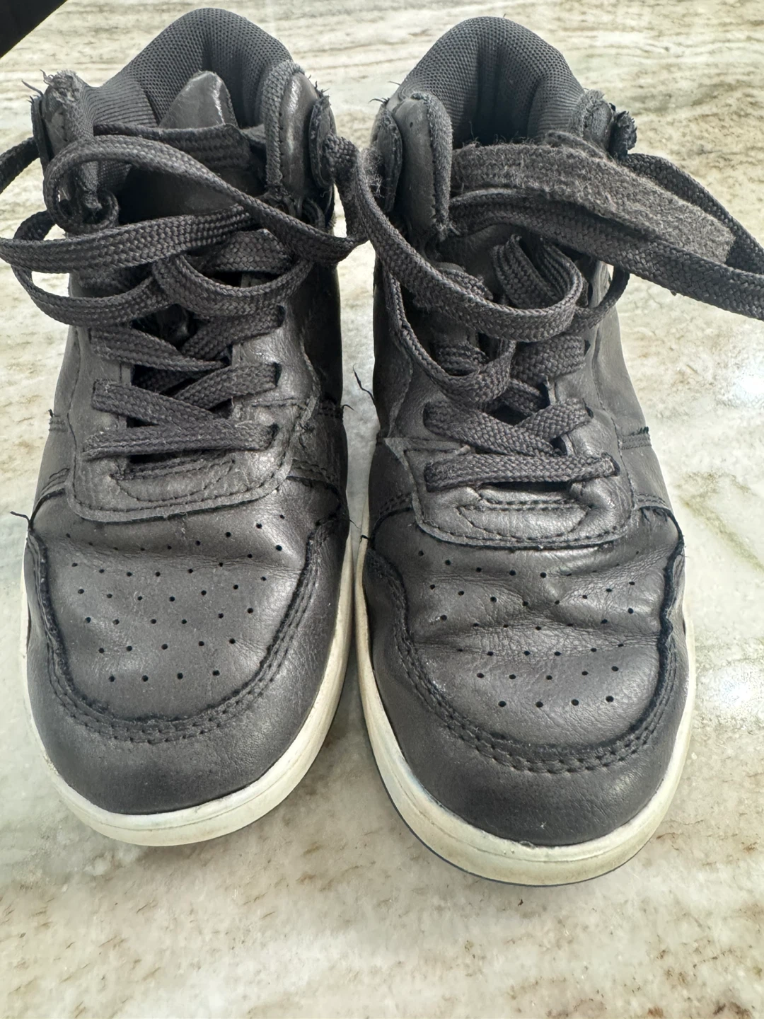 Kids' Gray High-Top Sneakers - photo 2