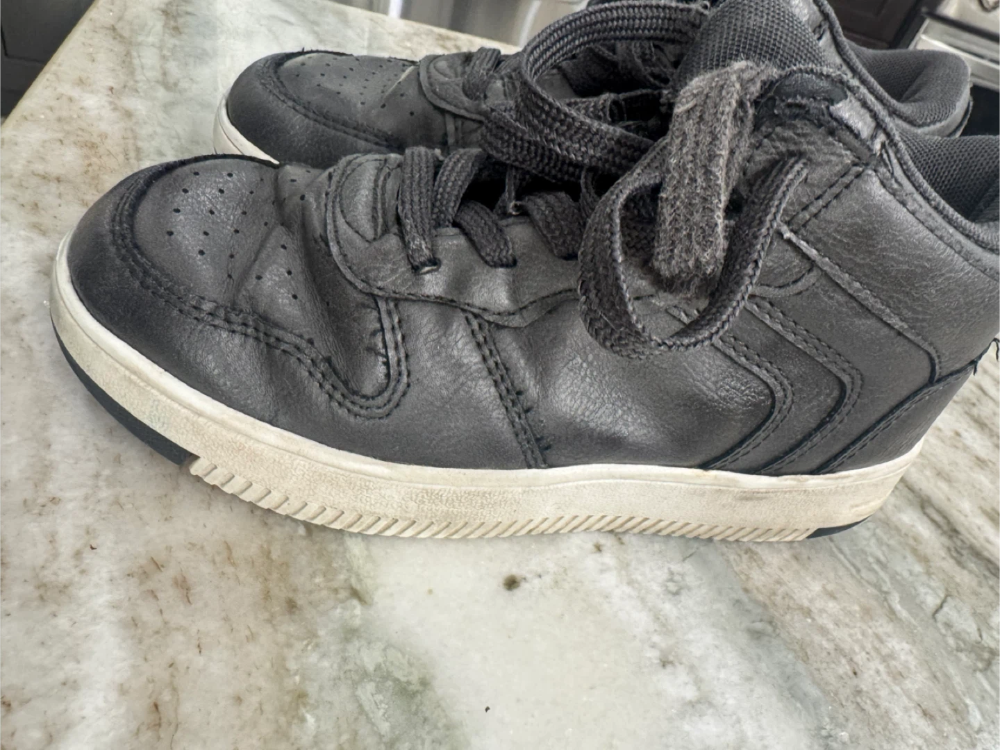 Kids' Gray High-Top Sneakers - photo 4