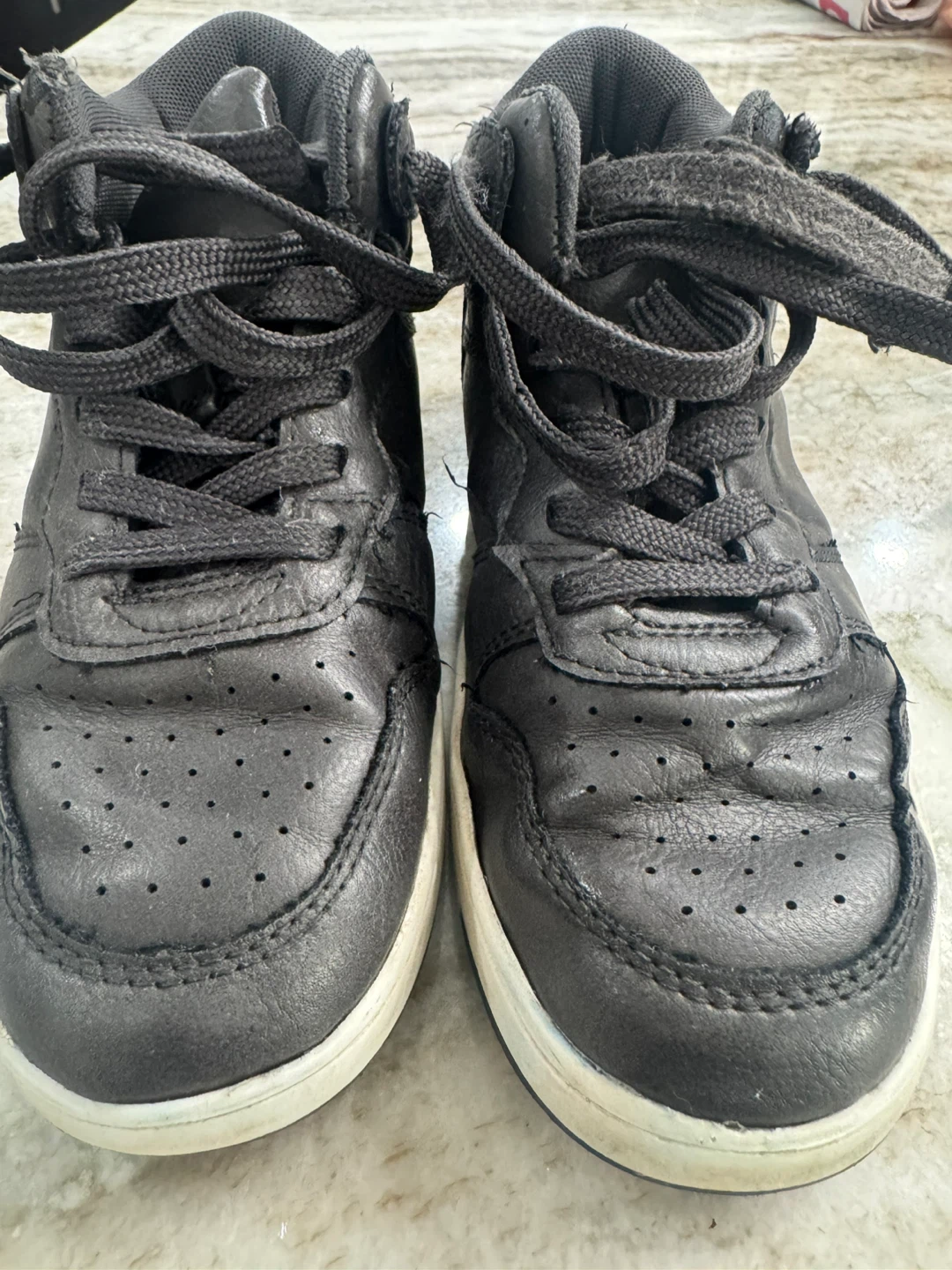 Kids' Gray High-Top Sneakers - photo 5