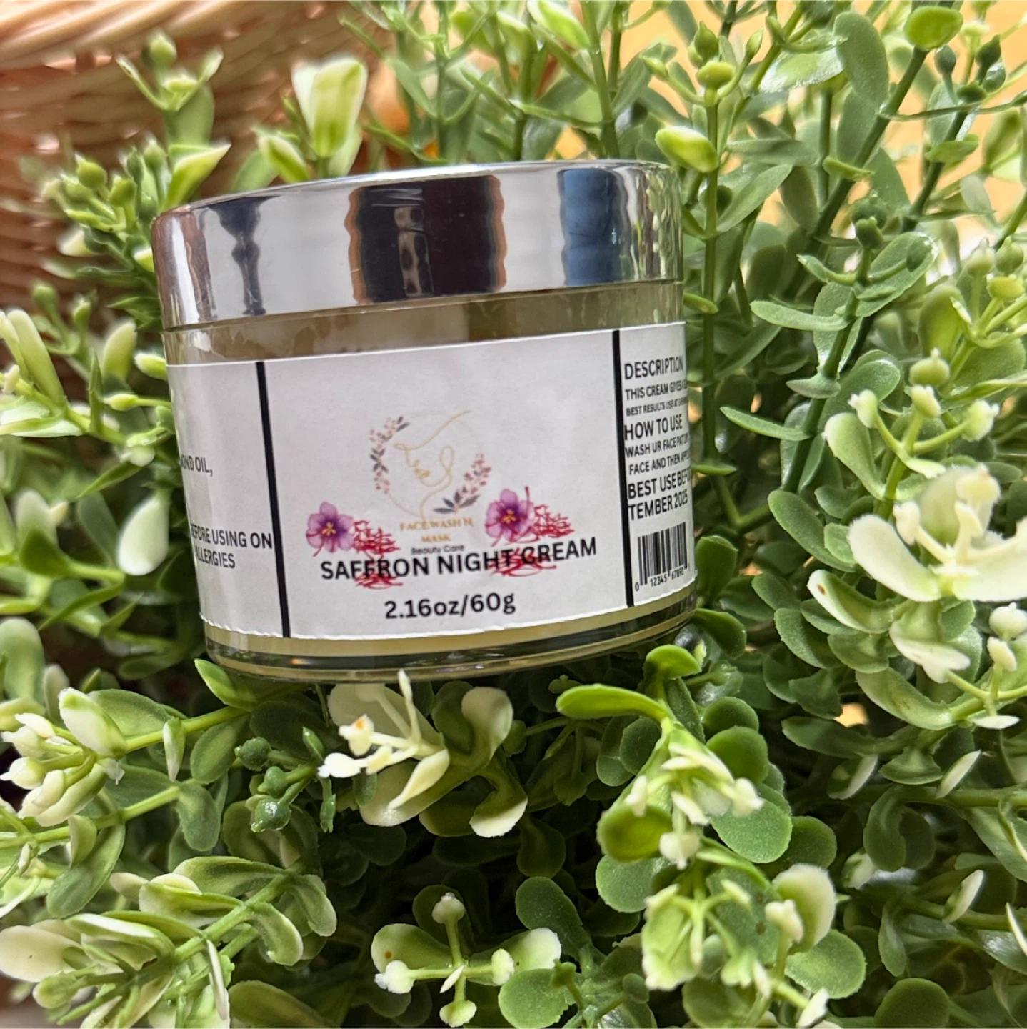Saffron Night Cream 2.16oz/60g