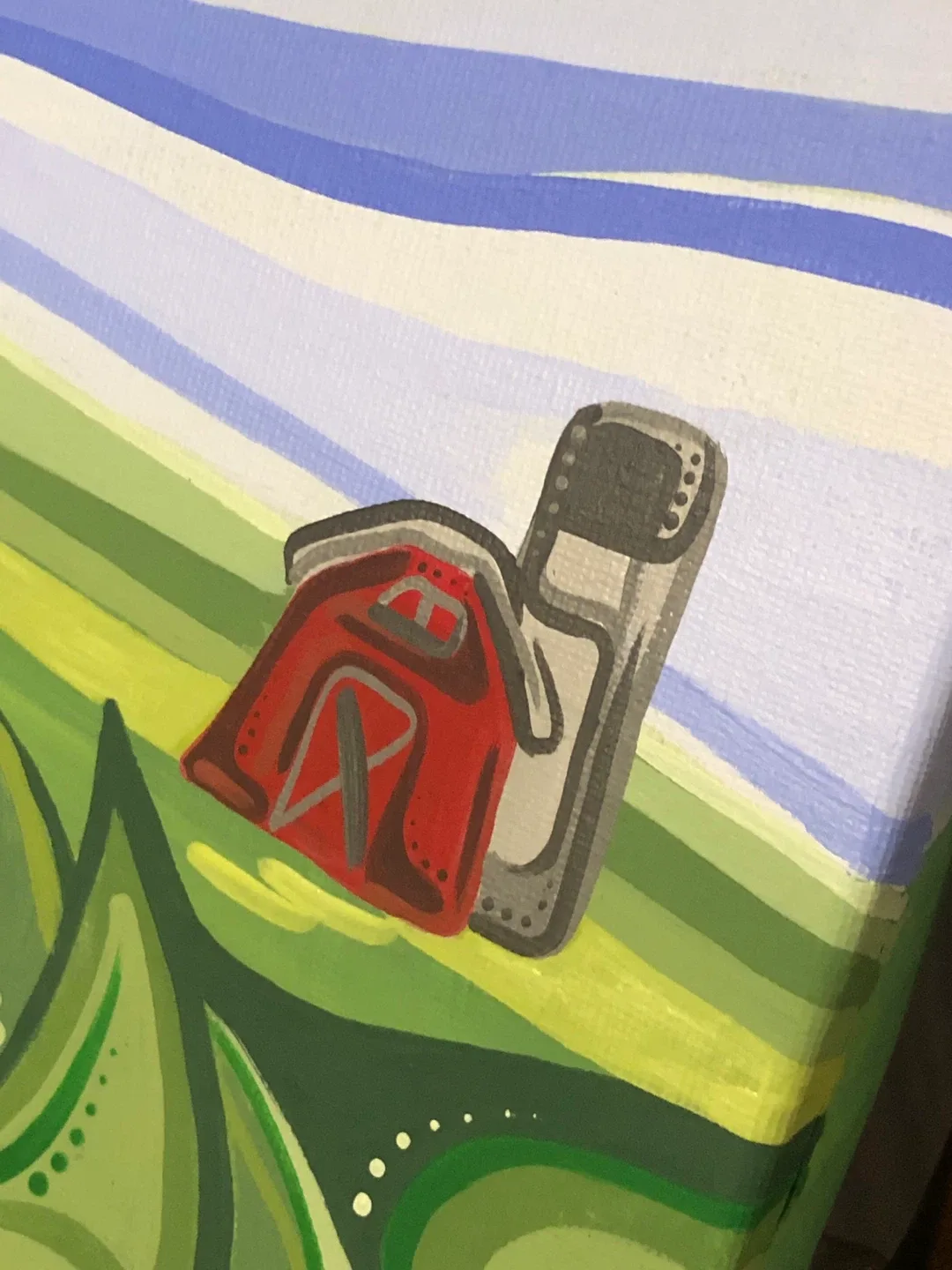 Cow and mouse painting image indicator(2)