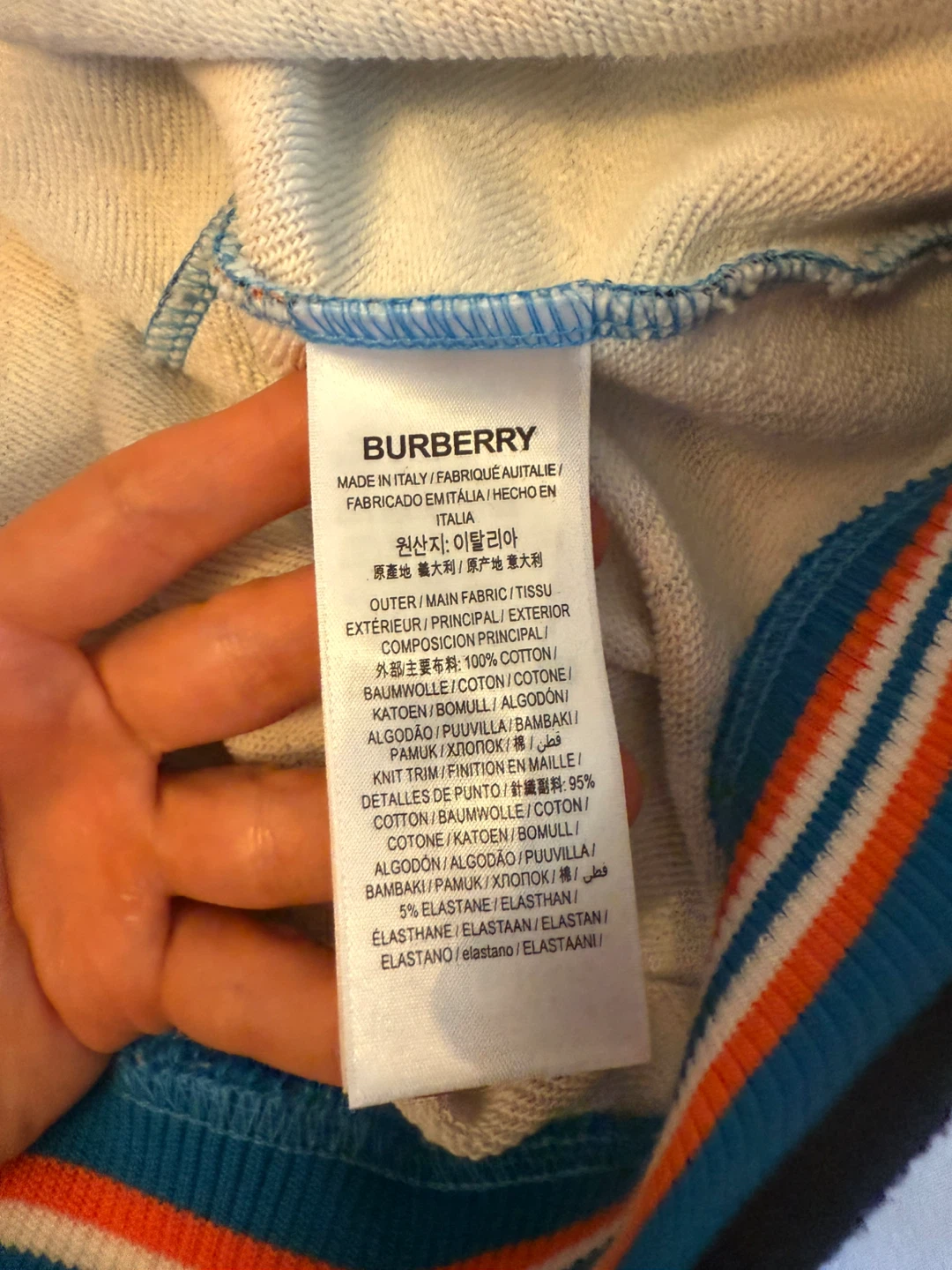 Burberry Cotton Hoodie - photo 3