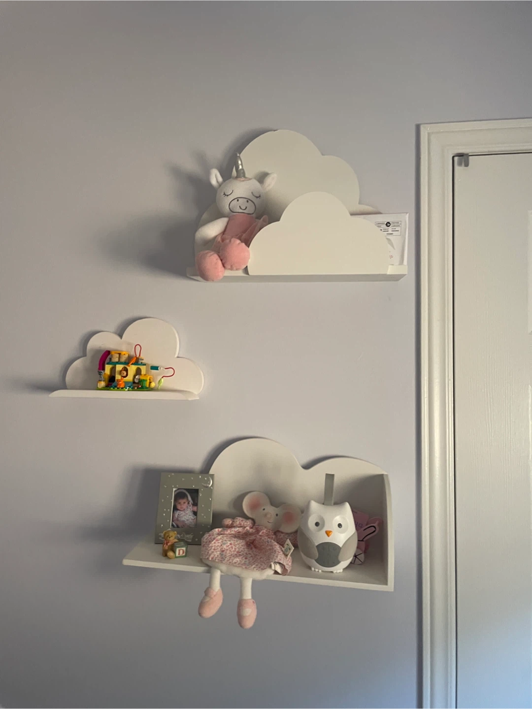 Cloud Shelves and bed cover and pillow - Cute Room Decor - photo 3