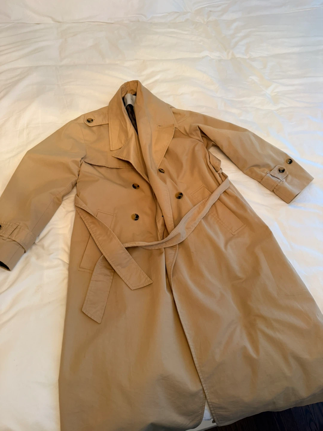 MNG (Mango) Trench Coat - Size Small - photo 2