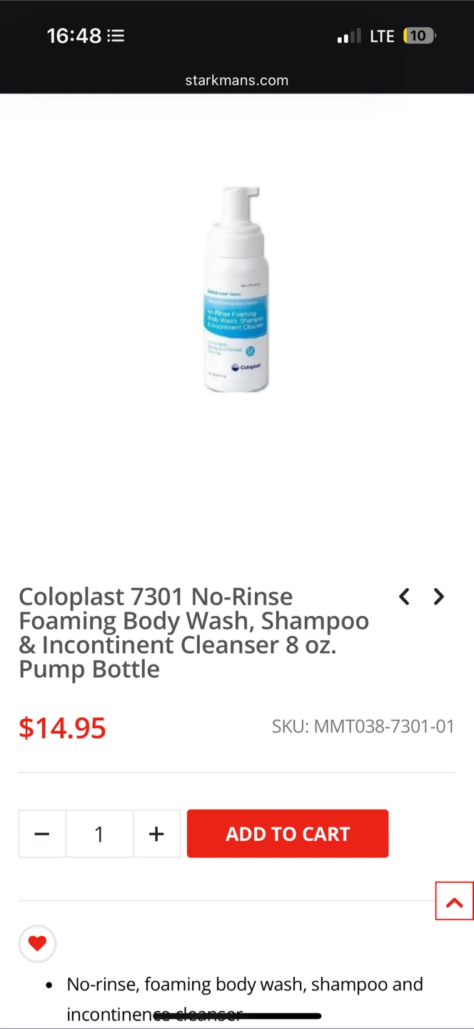 *New* $100 6x Bedside-Care Spray No-Rinse Cleanser - photo 2