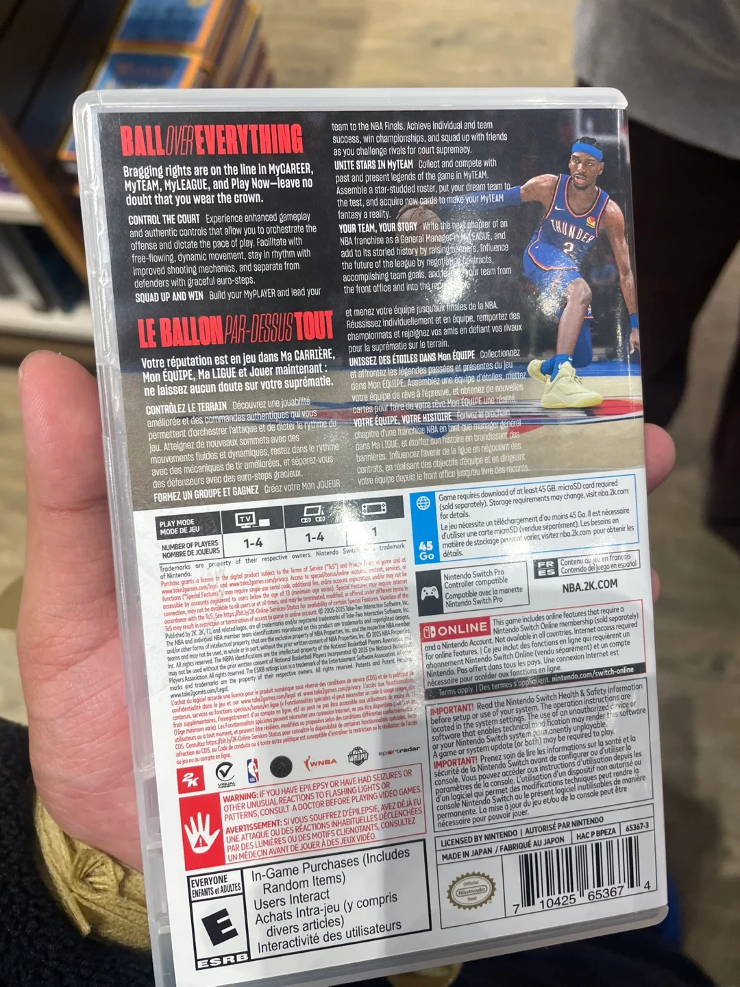 NBA 2K26 Nintendo Switch Game image indicator(2)