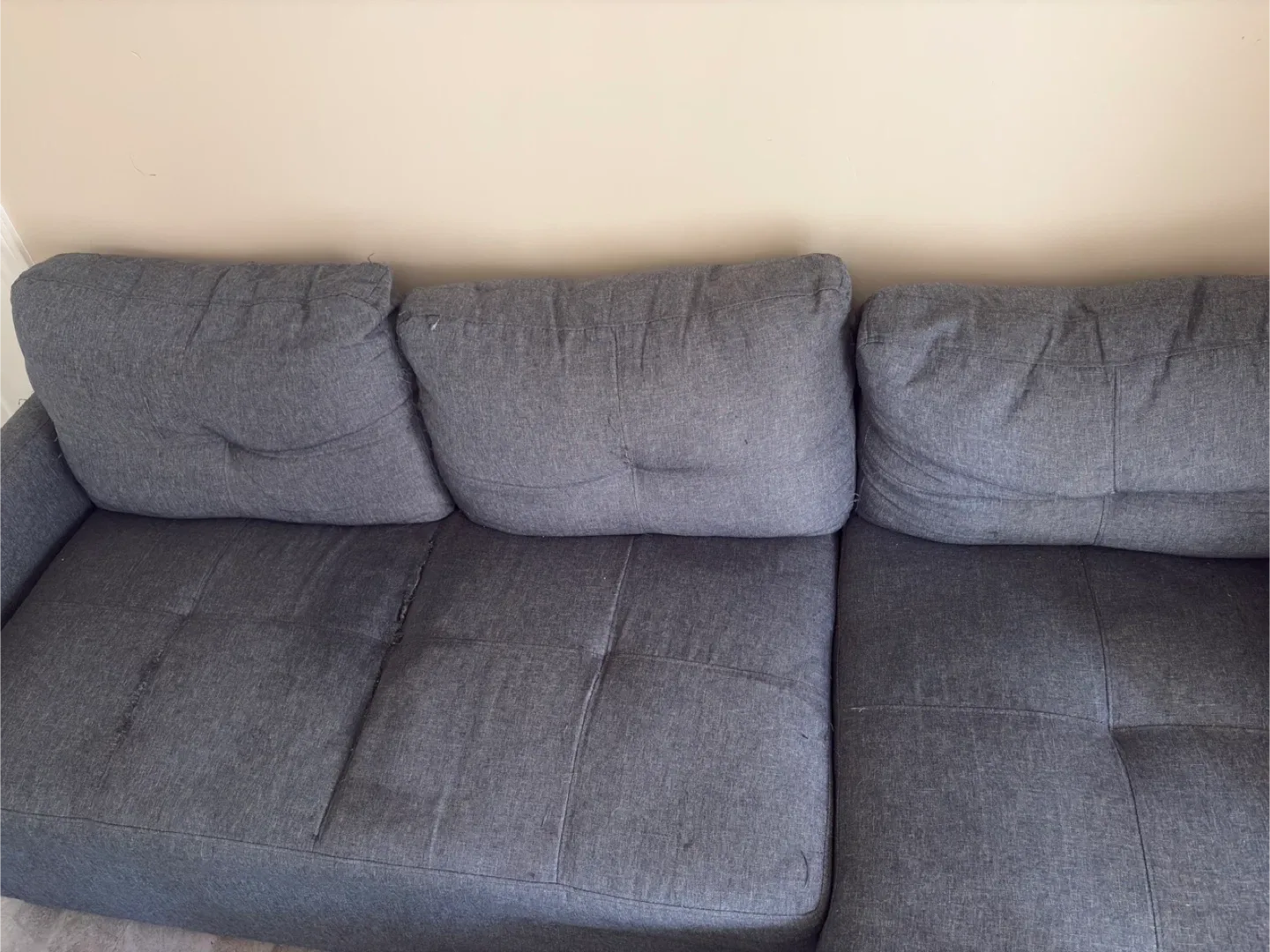 Grey Sectional Sofa with Storage image indicator(4)