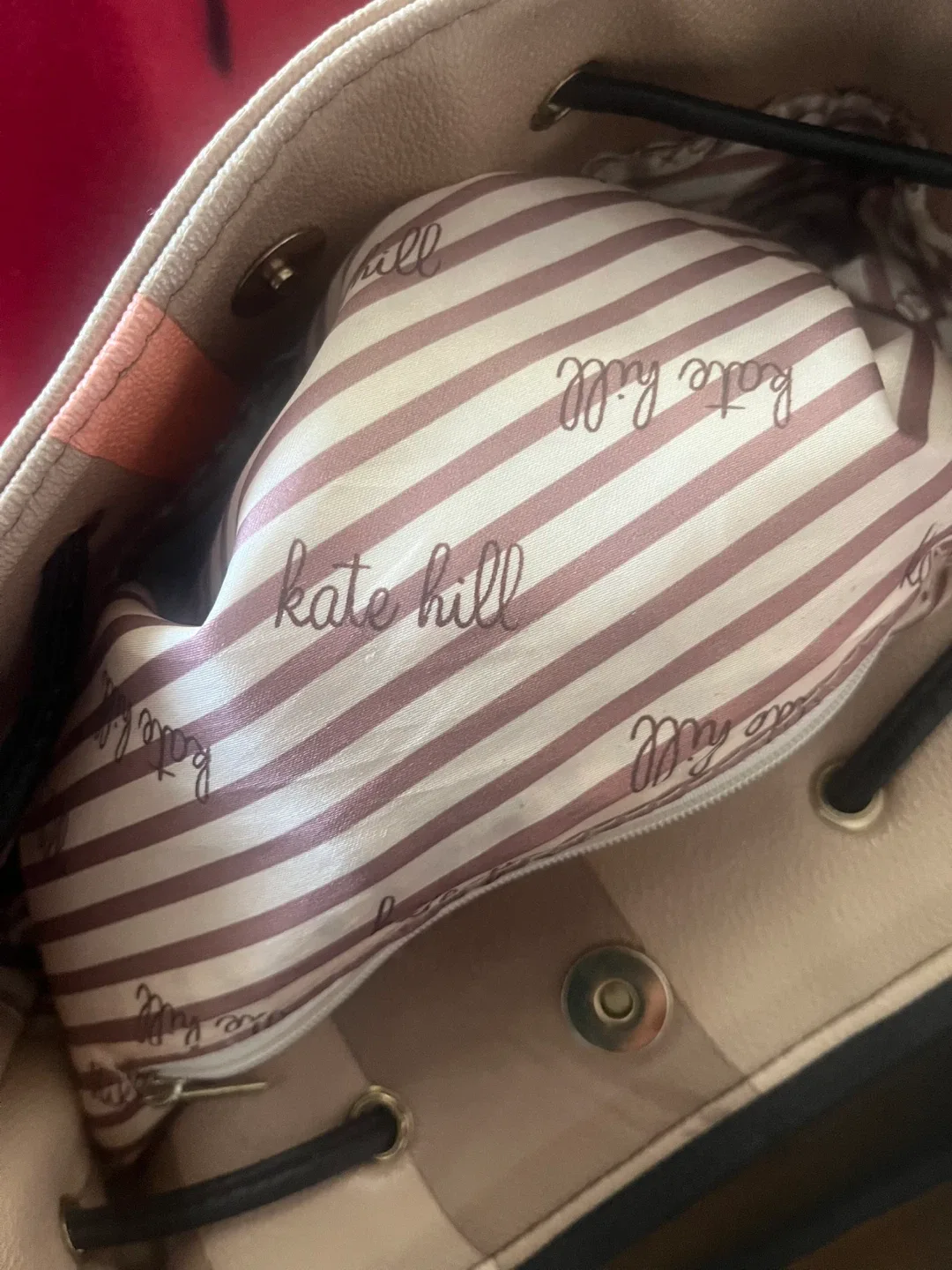 Burberry Inspired Backpack Purse by Kate Hill image indicator(2)