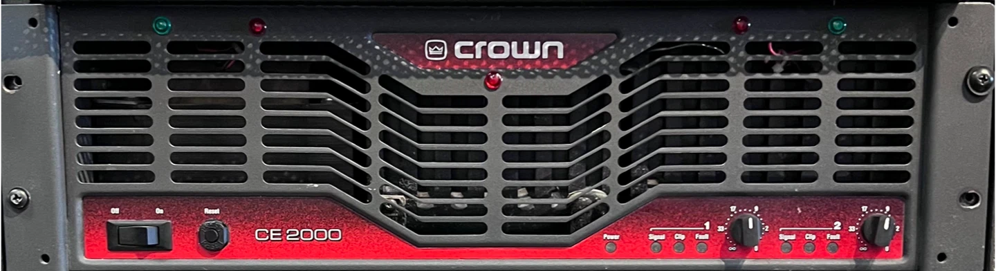 Crown CE 2000 Power Amplifier
