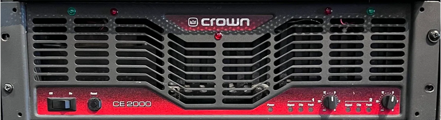 Crown CE 2000 Power Amplifier thumbnail
