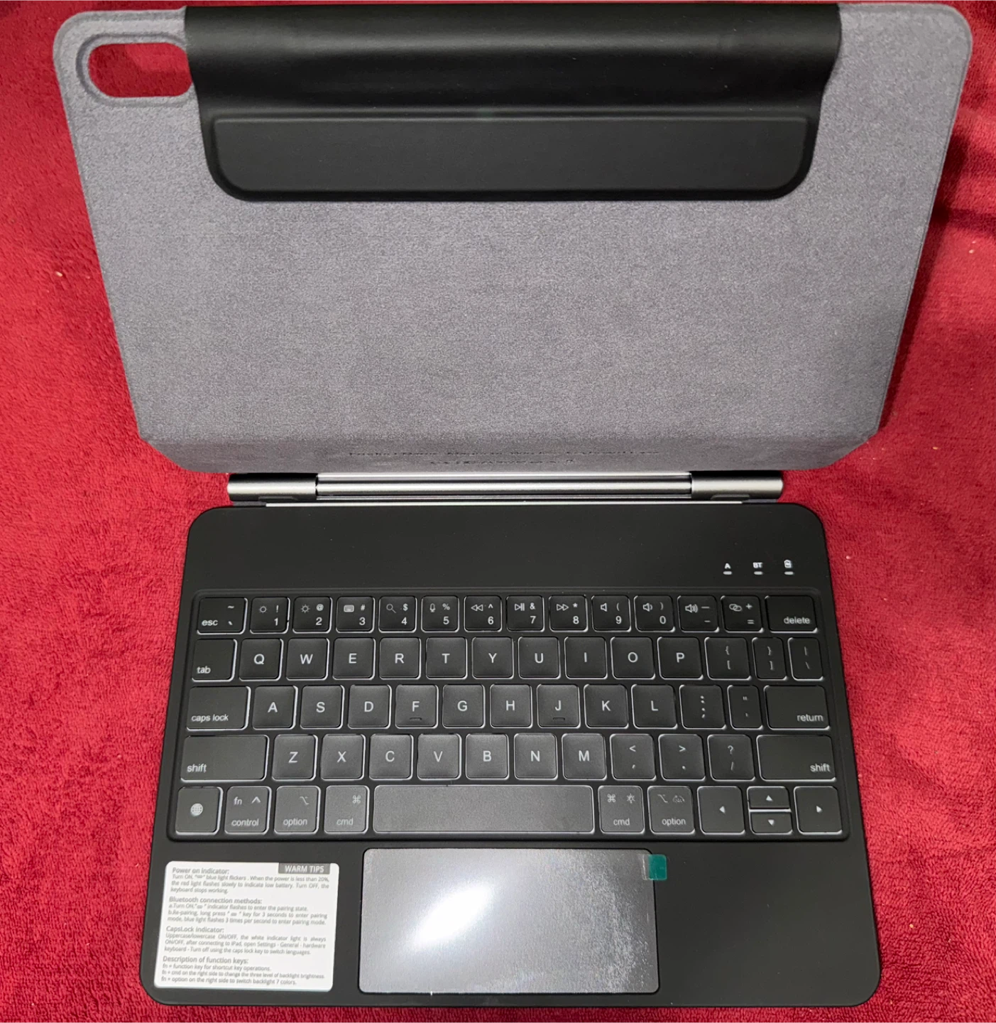 RAYMCRFAT iPad 11th (A16, 2025) Keyboard Case - Black - photo 3