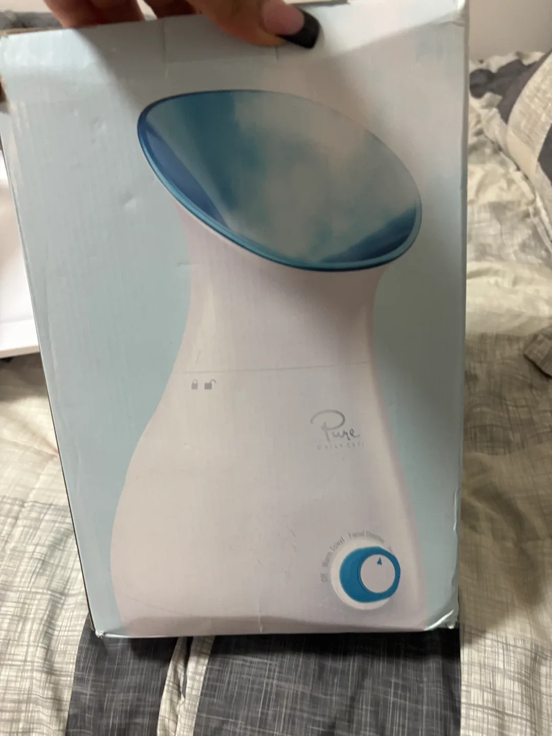 Facial steamer image indicator(3)