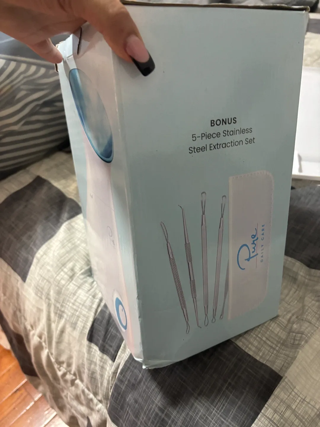 Facial steamer image indicator(2)