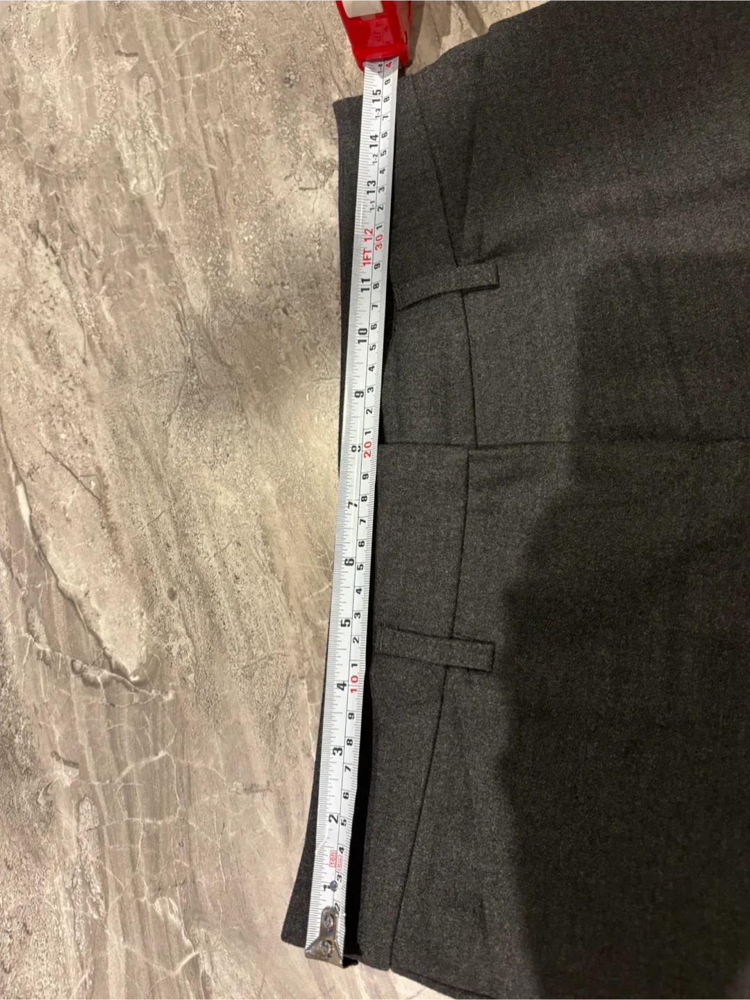 Women ‘s Jacob Grey 2 piece pant suit, Size 3/4 image indicator(3)