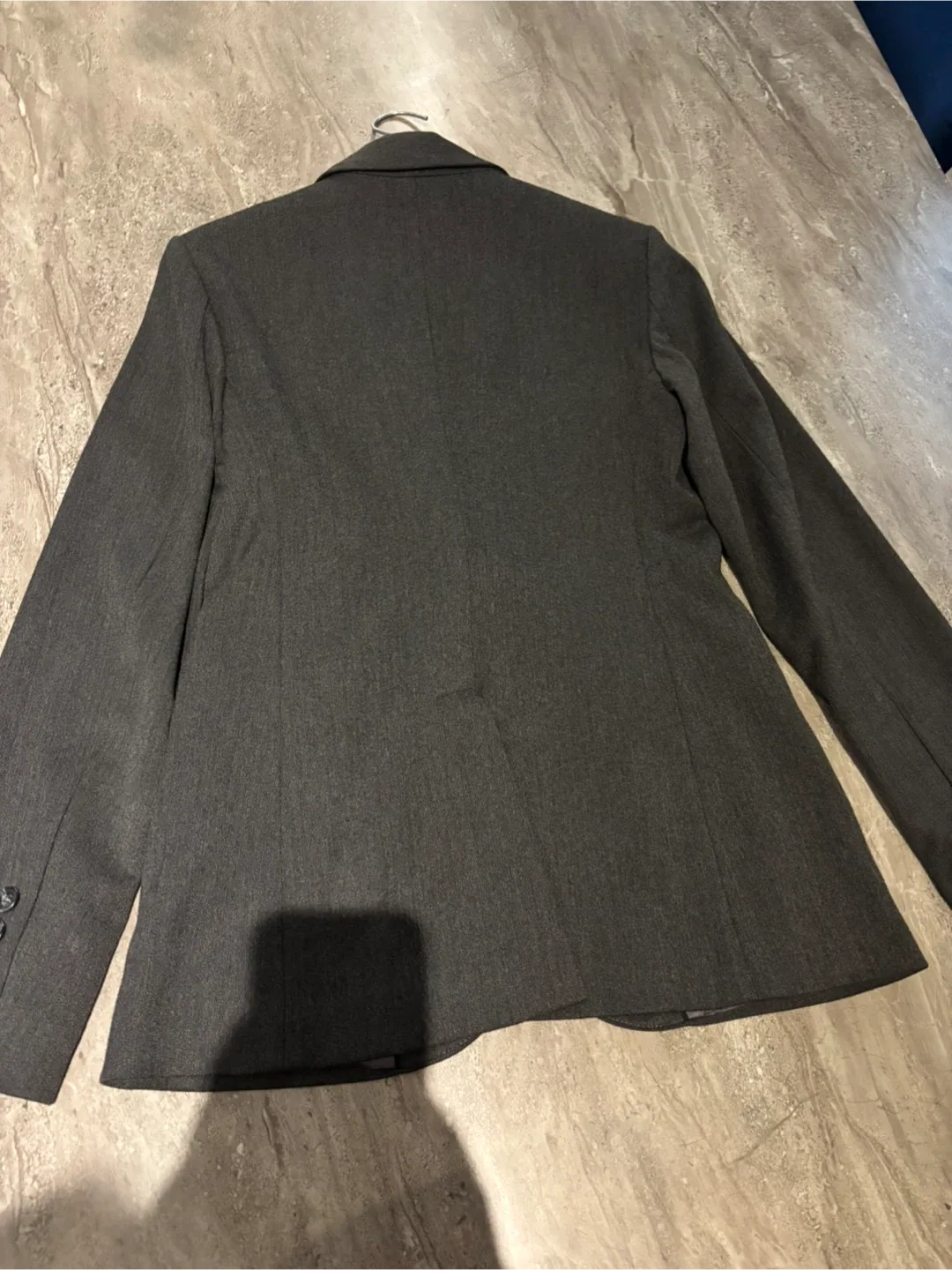 Women ‘s Jacob Grey 2 piece pant suit, Size 3/4 image indicator(10)