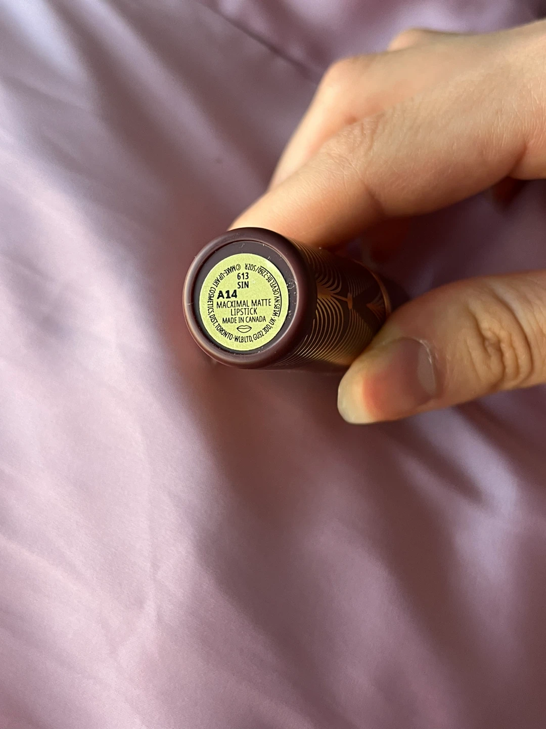 MAC Silky Matte Lipstick - Sin - photo 3